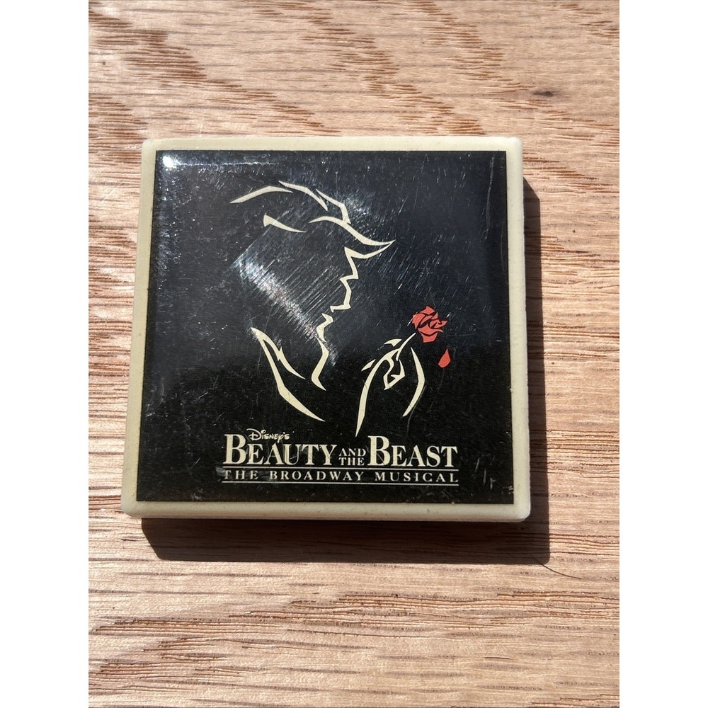 Beauty And The Beast Musical NYC Refrigerator Magnet 2x2 Painting The Town